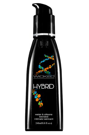Kjøp Wicked Sensual Care Wicked Hybrid 240ml - Vann-/silikonbasert glidemiddel | God pris