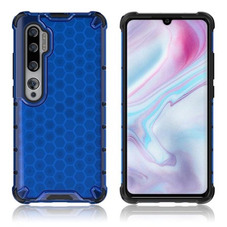 Bofink Honeycomb Xiaomi Mi CC9 Pro / Mi Note 10 cover – Blå