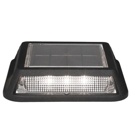 Terrassebelysning med solpanel, 1 W og IP65-klassificering