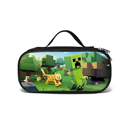 Minecraft pennal for barn, jenter, skolebarn, tegneserie, gave