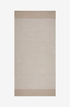 KM Home - Bomuldstæppe Alva - Natur - Bomulds- & kludetæpper - 240X340 - Fra Homeroom