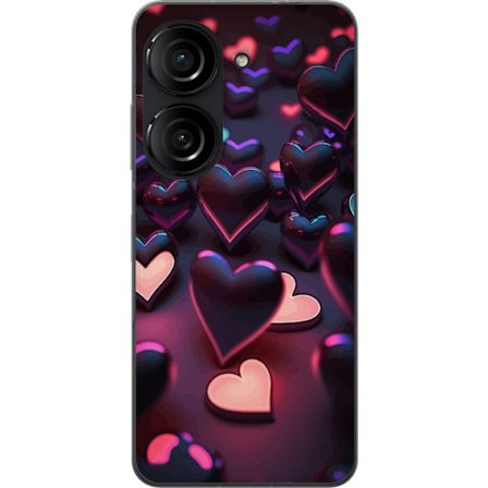 Kompatibel Mobilcover til Asus Asus Zenfone 10 Midnatshjerter