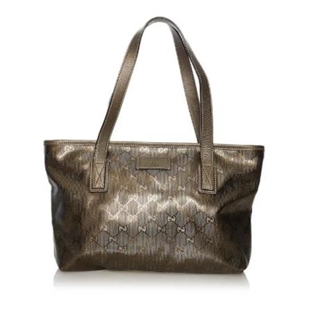 Gucci Vintage Pre-owned Canvas totes Brun, Dame Vintage Tasker, Størrelse: ONE Size