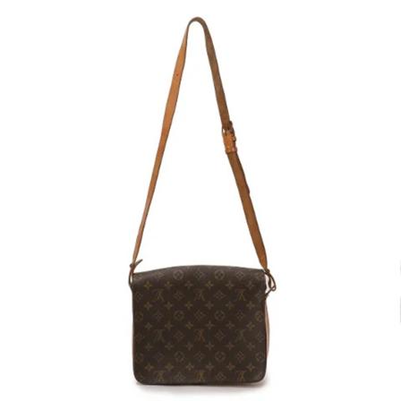 Louis Vuitton Vintage Pre-owned Canvas louis-vuitton-Väska brun, Dam Vintage Väskor, Dam, Storlek: ONE SIZE