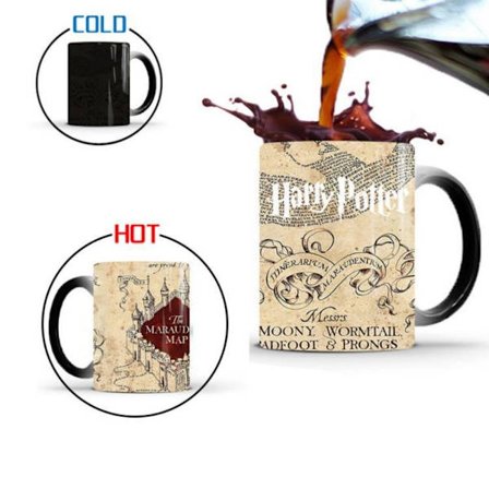 Färgskiftande Mugg, Färgskiftande Värmekänslig Keramisk Mugg 385 ml