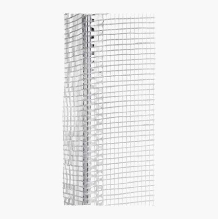 Hörnskydd för gipsvägg alu nät