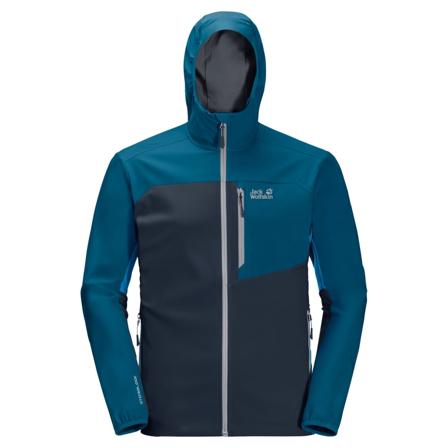 Jack Wolfskin Men's Eagle Peak II Softshell Men unlined jacket Blue S