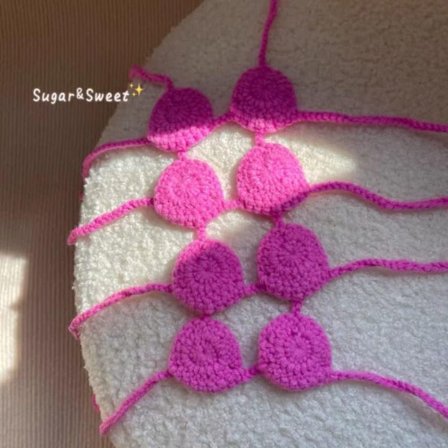 Pet Bikini Kläder Pet Cat Bikini ROSE RED Rose Red