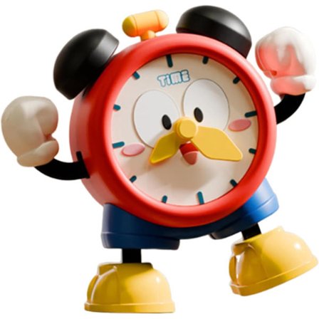 Børnevækkeur med 48 Sange – Legende Design med Musikoptager | Vækkeur til Børneværelset