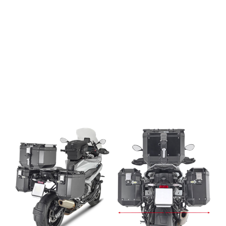 Givi PLO-CAM Monokey One-Fit Sidoväskhållare - BMW S 1000 XR 2020-2022