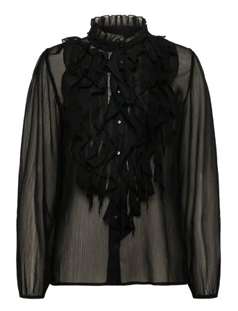 Saint Tropez | Liljasz Crinkle Ls Shirt | M