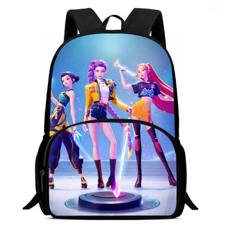 K-Pop Demon Hunter Ryggsekk Skulderveske Matboks Penal Skolesekk[GPA]