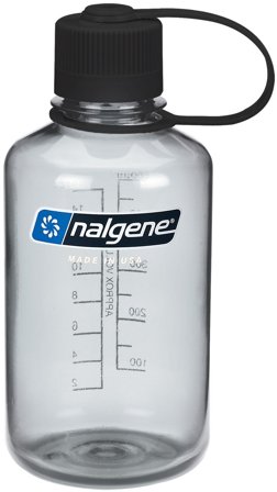 Nalgene Bottle 0,5 l Narrow Mouth Sustain Gray - Termoser og Flasker