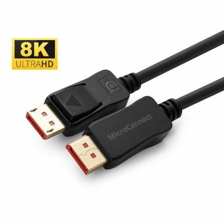 MicroConnect DisplayPort 1.4-kabel 3m 8K@60Hz
