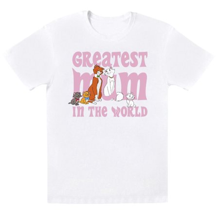Disney Girls The Aristocats Greatest Mum Bomull T-shirt 3-4 år