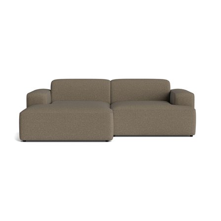 Madrid chaiselong sofa, venstrevendt - Aurora Brun - 240x101x73cm - Bred chaiselong, dybt sæde - Brun Flyder Sofa