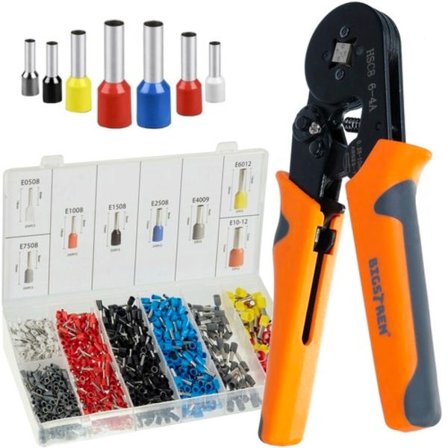 Ferrule Crimper / Crimping Tool - 0.25-10 mm²