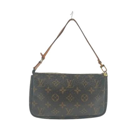 Louis Vuitton Vintage Pre-owned Pochette Accessoires Monogram Taske Brun, Dame Vintage Tasker, Størrelse: ONE Size