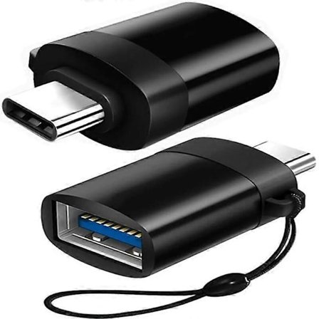 2 stk. USB C til USB A 3.0 USB Type-C til USB Thunderbolt 4/3 USB hun-adapter, højhastighedsdataoverførsel USB-C OTG smartphones tablets bærbare 