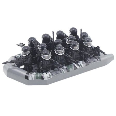 Police Building Blocks Military Series Special Police Minifigure Wwii Special Forces Minifigure Toy