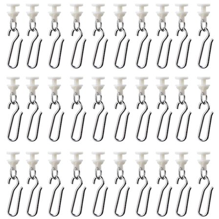 100 stycken gardinkrok glidgardinrulle med 50 stycken krok och 50 stycken glidgardinkrok duschdraperi dörrgardin