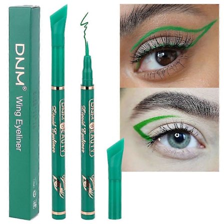 Flydende ving eyeliner stempel øjenblyant makeup sæt vandtæt farvet farve eyelinere mod vandfarve eyelinere