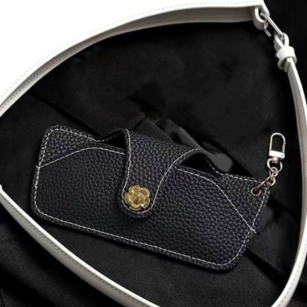 Brilleetui Solbriller Opbevaringstaske SORT