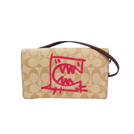 Coach Pre-owned Shoulder Tass , Beige , Dames , Maat: ONE Size Vintage Tassen