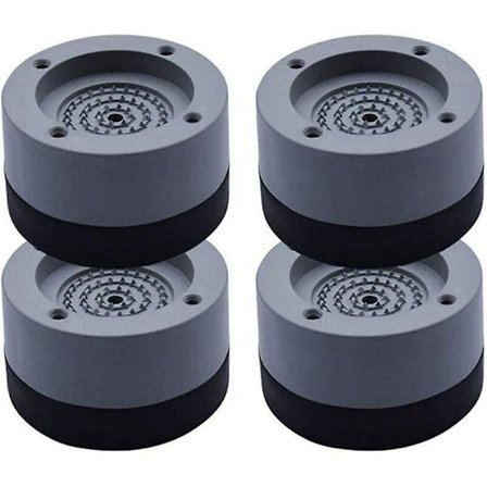 Mordely 4pcs Anti-vibration Pads Universal Washing Machine Anti-vibration Pad Feet Stabilizer Pedestal For Washing Machine Refrigerator