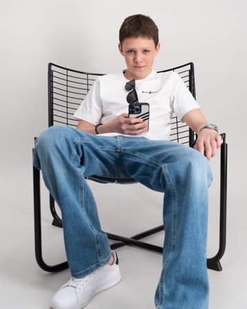 Sail Racing JR BOWMAN LOGO TEE Wit T-shirts Jongens - Kids Brand Store