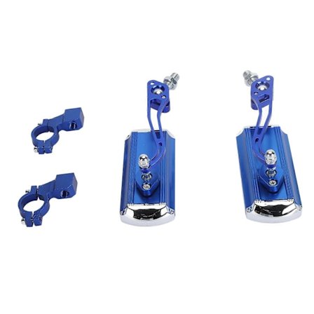 1 Pari Ohjaustangon Pyöränpeili 360 Astetta Kääntyvä Naarmuuntumaton HD Turvallinen Polkupyörän Taustapeili Pyörätuoliin