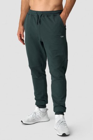 ICANIWILL - Stride Sweatpants Dark Green - Bukser - Herrer - Træningstøj fra ICIW