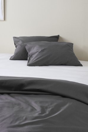 Jotex - Putetrekk 2-pakning 50x60 Cm Økologisk Grå - ZACK - Kjøp Putevar hos Jotex