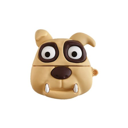 Cartoon Silikon Mjukt Fodral Kompatibelt med AirPods 2 och 1 - Söt