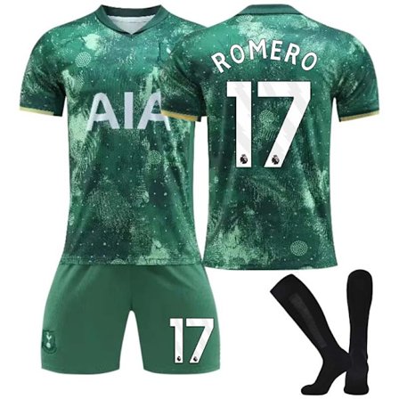 2425 Tottenham Hotspur Andretrøye Fotballdrakt Romero+sokk