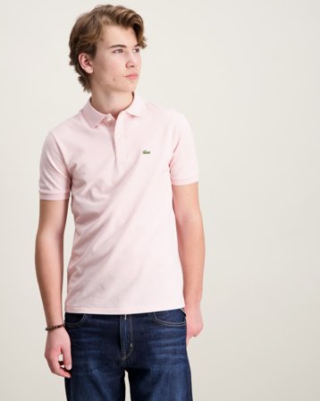 Lacoste LCB PETIT PIQUE PO Rosa Piké Kille - Kids Brand Store
