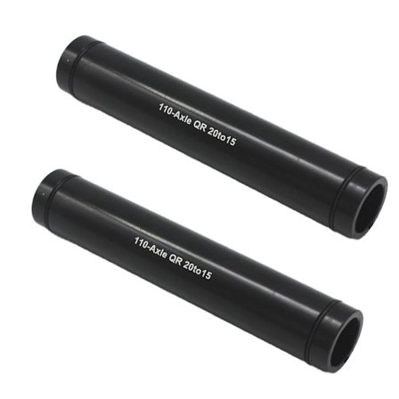 Mountainbike Cykel 20mm Gennemtræksel Konvertering til 15mm Gennemtræksel Aluminium Legering Cykel Forgaffel Gennemtræksel Nav