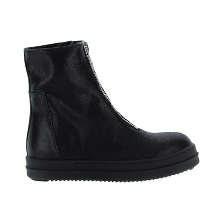 Rick Owens ZIP Front Sneakers Sort, Dame, Størrelse: 38 EU