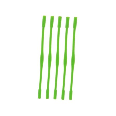 1/2/3/5 5 st Silikon Glasögonband för Barn, Sportband med Halkskydd Ljusgrön