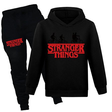 Stranger Things Hettegenser Genser Pullover Høst/Vinter