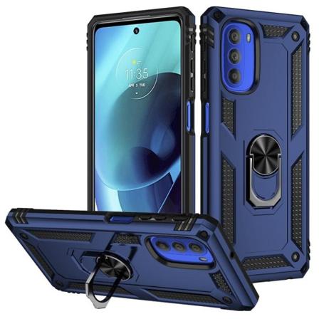 Ring Guard - Motorola Moto G51 5G - Sininen Blue