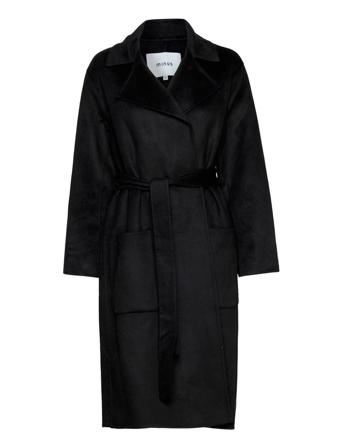 Chantal Coat Outerwear Coats Winter Coats Svart Minus