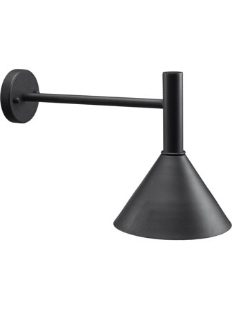 PR Home Tripp 123203 Vägglampa 230 V, IP44, svart, 50 cm, Belysning