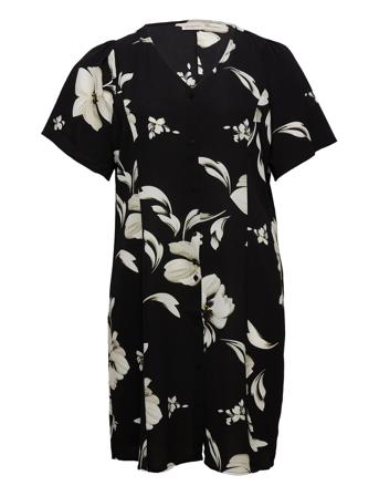 Carluxmille Ss Knee Dress Aop Patterned ONLY Carmakoma