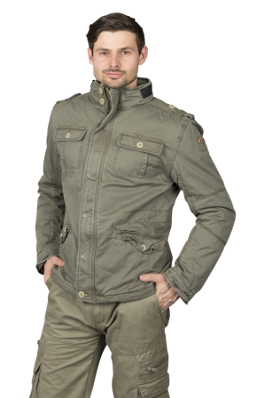 Bunda Brandit Britannia Zimní Bunda Olivová M