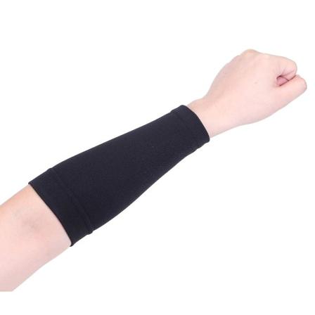 1 st Full underarm Tatuering Cover Up Band Kompressionsärmar Solskydd Män Dam Svart Black