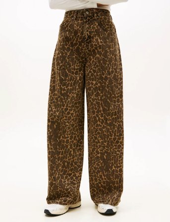 Tommy Jeans Charlie Mr Loose Wide Leo Di6001 - Brown - 26 x 30