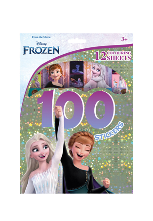 SENSE Frozen 100 Stickers Skapa & pyssla Unisex ONESIZE