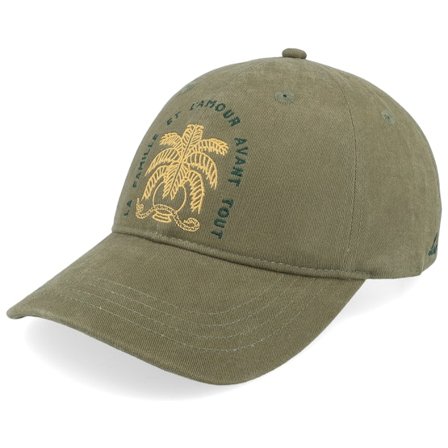 Les Deux - Grøn Kasket - Diaz Lichen Green Dad Cap @ Hatstore
