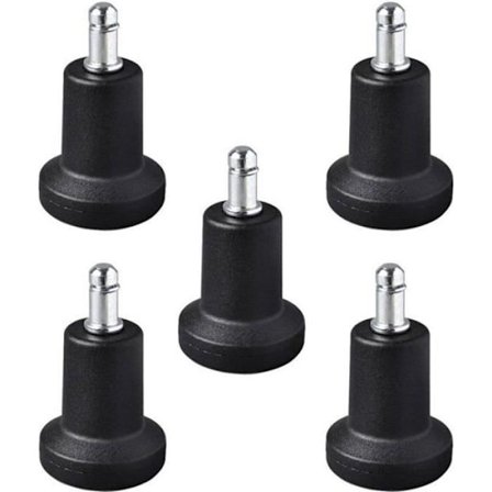 Høyprofils Bell Glide Erstatning for Kontorstol Uten Hjul og Barkrakk, Fast Stasjonær Hjul